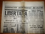 ziarul libertatea 23 august 1991 ( gorbaciov reincoronat de eltin )