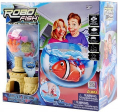 Set RoboFish pestisor,castel si 2 corali-BG2539 foto