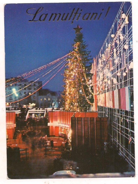 #carte postala(marca fixa)-FELICITARE-La multi ani!
