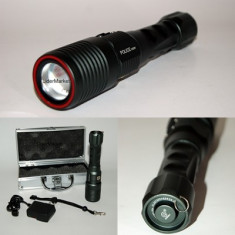 Lanterna POLICE - PROFESIONALA cu focalizare automata, motorizata - Garantie 12 Luni foto