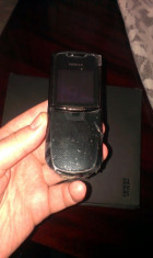 Nokia 8800 in cutie - necodate ARGINTIU SI NEGRU foto