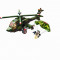 Joc de constructie pt baieti tip LEGO cu armata, elicopterul de atac Enlighten Combat Zones, 275 piese, 3 minifigurine soldat cu arme, NOU