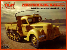 + Macheta 1/35 ICM 35412 - Ford V3000S/SS M Sd.Kfz.3b Maultier + foto