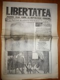 ziarul libertatea 31 iulie 1991 ( supliment de cultura si divertisment )