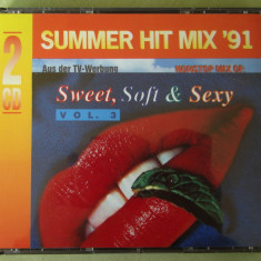 SUMMER HIT MIX '91 - Sweet, Soft and Sexy Vol. 3 - 2 C D Originale ca NOI
