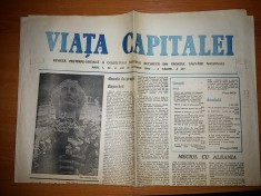 ziarul viata capitalei 18 ianuarie 1990 ( anul 1,nr. 2 al ziarului ,revolutia )