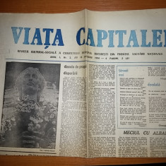 ziarul viata capitalei 18 ianuarie 1990 ( anul 1,nr. 2 al ziarului ,revolutia )