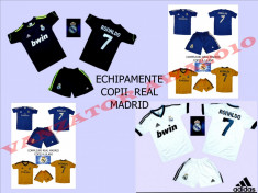 ECHIPAMENTE SPORTIVE REAL MADRID-- COPII--VARSTA 2-14 ANI foto