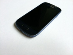 Samsung Galaxy S3 Mini i8190 Blue Albastru in Stare Buna Liber in Orice Retea Okazie !!! foto