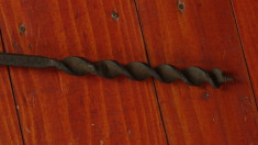 scule - unelte ---- burghiu vechi de mana - sfredel pentru prelucrat lemnul !! foto