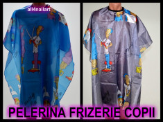 Pelerina frizerie copii ,mantila frizerie ,coafor Accesorii frizerie foto