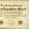 1775 BANCNOTA - GERMANIA - 500 MARK - anul 1922 -SERIA 19480123 -starea care se vede