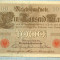 1762 BANCNOTA - GERMANIA - 1 000 MARK - anul 1910 -SERIA 4218687 -starea care se vede