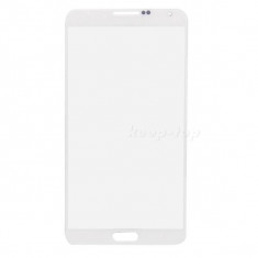 Geam carcasa sticla touchscreen digitizer touch screen Samsung N9000, N9002, N9005 Galaxy Note 3 Alb White foto