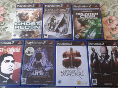 vand 10 jocuri ps2 la pachet,pt copii,playstation 2,ca noi foto