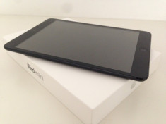 APPLE iPAD mini 16GB Wi-Fi+Cellular BLACK stare impecabila , NEVERLOCKED , PACHET COMPLET foto