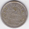 Ferdinand I. 2 lei 1924 fara semn,monetaria Bruxelles