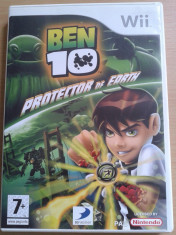 vand jocuri nintendo WII pt copii,3+,distractive,BEN 10 PROTECTOR OF EARTH foto