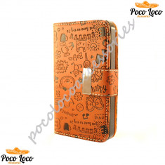 Husa Flip Cover Iphone 4 / 4S Piele (X563) foto