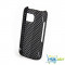 Husa plastic / Carcasa protectie Nokia 5800 neagra mesh - perforata