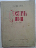 GAVRIL MIHAI - CONSTIINTA LUMII - 1956, Alta editura