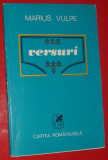 MARIUS VULPE - VERSURI (editia princeps, 1979 / tiraj 690 ex.) [dedicatie / autograf pt. ANDREI si KLARA TAMAS BLAIER], Alta editura