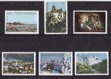 C3159 - Romania 1978 - Turism cat.nr.3103-8 neuzat,perfecta stare, Nestampilat