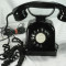 TELEFON VECHI DE COLECTIE - VINTAGE - STARE DE FUNCTIONARE - EBONITA NEAGRA