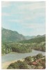 #carte postala(ilustrata)- VALEA OLTULUI la Caciulata, Circulata, Printata