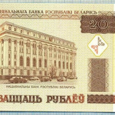 1817 BANCNOTA - BELARUS - 20 RUBLEI - anul 2000 -SERIA 1650844 -starea care se vede