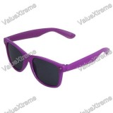 Ochelari soare model deosebit Retro Wayfarer mov + expediere gratuita Posta Fan Courier - sell by Phonica, Negru, Unisex