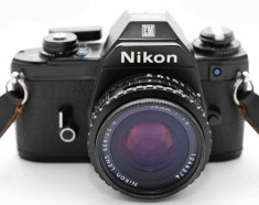 Nikon EM cu obiectiv 50mm 1.8 Series E foto