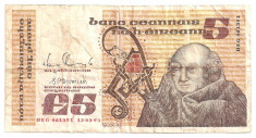 IRLANDA 5 LIRE POUNDS 1993 U foto