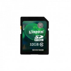 Card memorie Kingston SD10V-32GB, SDHC 32GB, Class 10 foto