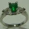 Inel aur 14k cu emerald si diamante (vezi toate produsele noastre)