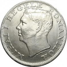 7. ROMANIA 500 lei 1944, argint 12 grame, aUNC; regele Mihai I foto