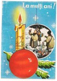 #carte postala(marca fixa)-FELICITARE-La multi ani!