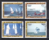 MAURITANIA 1984, Sport - J.O. Los Angeles, serie completa stampilata