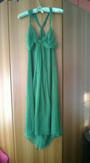 Rochie verde Zara, superba, purtata de 2 ori - MARIME L foto