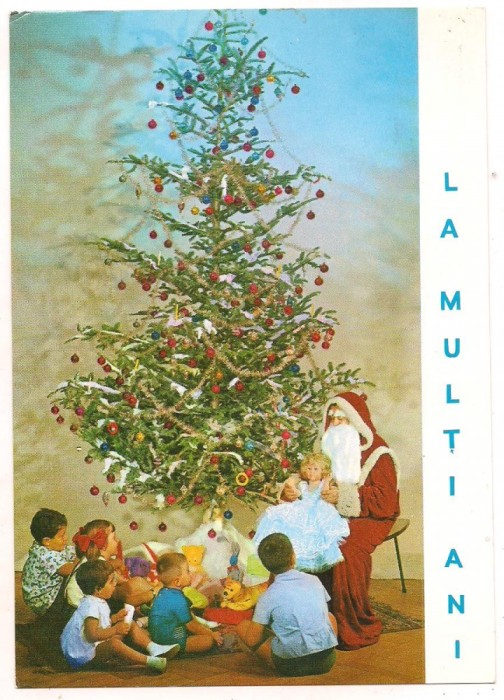 #carte postala(marca fixa)-FELICITARE-La multi ani!