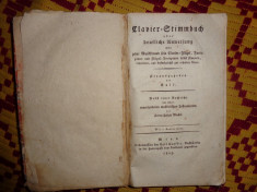 Carte veche in limba gotica(an 1805) foto