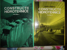 Constructii hidrotehnice(2 volume)-Priscu foto