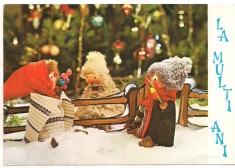 #carte postala(marca fixa)-FELICITARE-La multi ani!