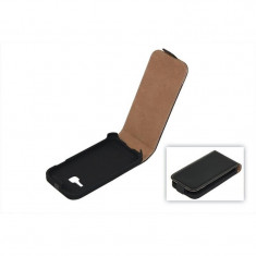 Husa Flip Case Slim Inchidere Magnetica Samsung Galaxy Ace Duos S6802 Black foto