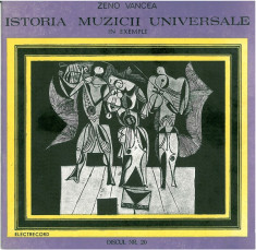 Zeno Vancea - Istoria Muzicii Universale In Exemple Nr. 20 (Muzica Instrumentala Franceza &amp;amp;Icirc;n Secolul Al Xix-lea) (Vinyl) foto