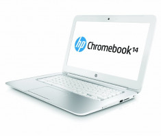 NOU HP Chromebook 14 White (Alb) Intel Haswell 14&amp;quot;HD, Chrome OS, 16Gb SSD + 100Gb Cloud, 9 Ore Auton, SIGILATE foto