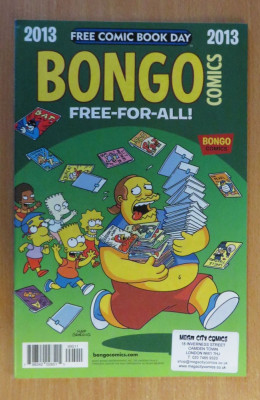 Bongo Free For All Simpsons #1 2013 Bongo Comics foto