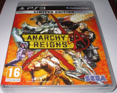 ANARCHY REIGNS - ORIGINAL - PS3 - PLAYSTATION 3 foto