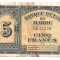 MAROC 5 FRANCI 1943 Uzata