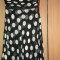 Rochie Ann Taylor cu buline, din matase, S (36, 6 USA). Noua!